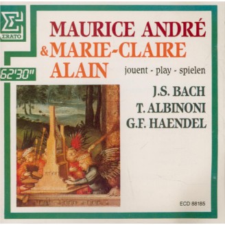 Maurice André et Marie-Claire Alain Bach, Haendel, Albinoni